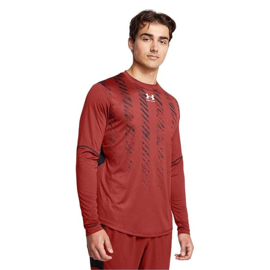 Under Armour - T-Shirt für Herren, Regulär, Langärmlig (Orange) - Image 3