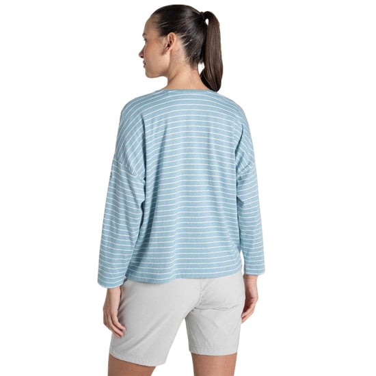 Craghoppers - "Kielder" T-Shirt für Damen, Überschnittene Schulter (Himmelblau) - Image 3