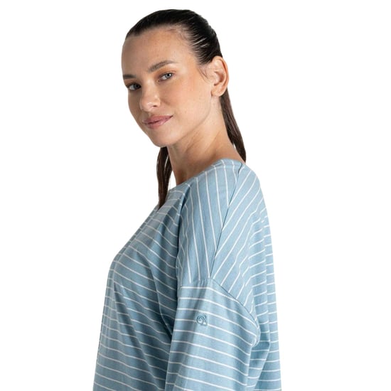 Craghoppers - "Kielder" T-Shirt für Damen, Überschnittene Schulter (Himmelblau) - Image 4