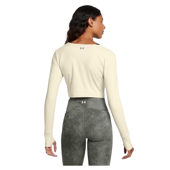 Under Armour - "Project Rock" T-Shirt für Damen, Langärmlig (Braun) - Image 4