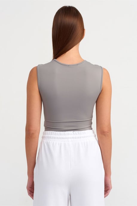 Nahtloser ärmelloser Slim-Fit-Overall - Image 2
