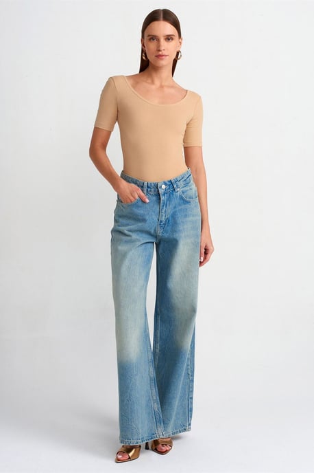 Damen Slim Fit Baumwolljersey-Overall - Image 3