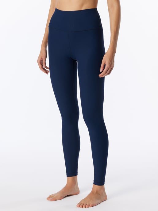 Schiesser Damen Leggings High Waist Doppelripp - Active Tights, Stretchhose, Sportleggings - Image 4
