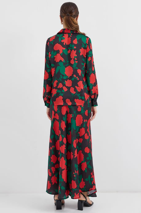 Langärmliges blumiges Zweiteiler-Set - Image 6