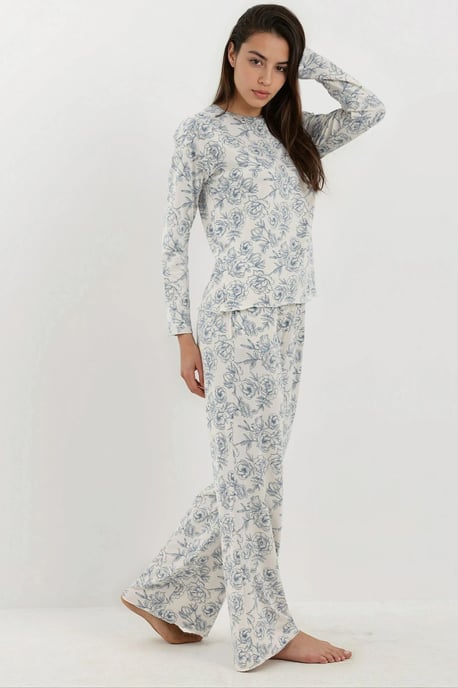 Sanftes Touch Relax Fit Pyjama-Set - Image 5