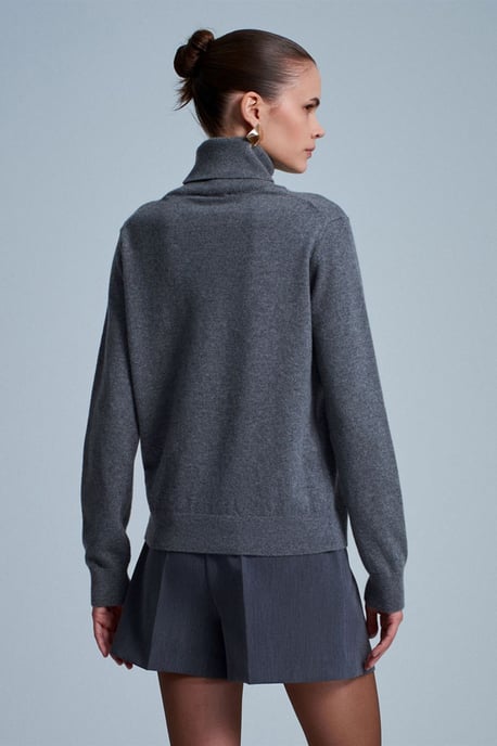 Damen Cashmere Rollkragenpullover - Image 3