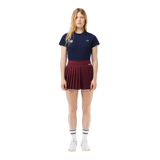 Lacoste - "Roland Garros Edition" Hosenrock für Damen (Violett) - Image 6