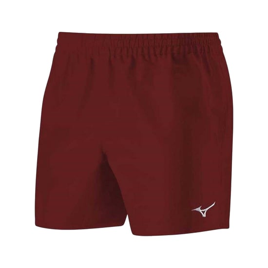 Mizuno - "Authentic" Shorts für Kinder (Burgunderrot) - Image 2