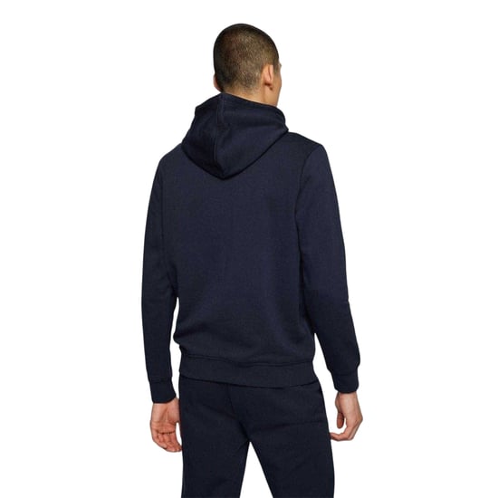 Boss - "Wetalk" Hoodie zum Überziehen für Herren (Marine) - Image 3
