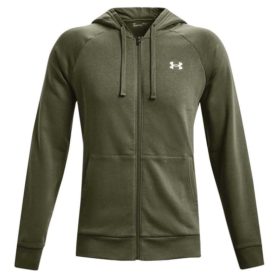 Under Armour - "Rival" Hoodie mit durchgehendem Reißverschluss für Herren, Fleece (Marine OD Grün) - Image 2