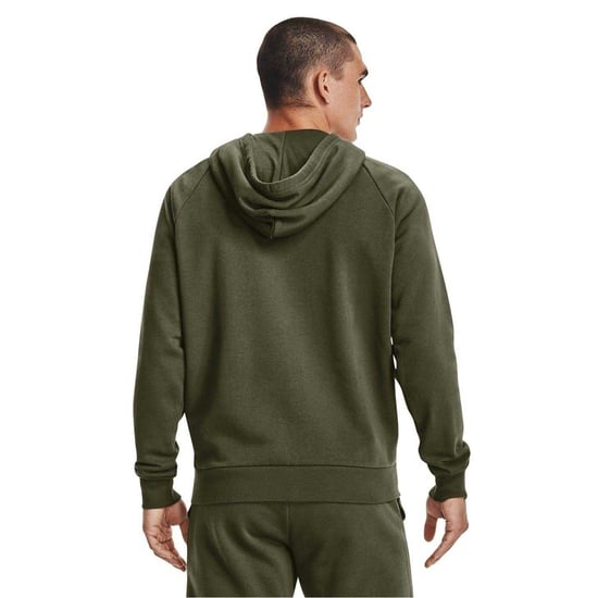 Under Armour - "Rival" Hoodie mit durchgehendem Reißverschluss für Herren, Fleece (Marine OD Grün) - Image 3