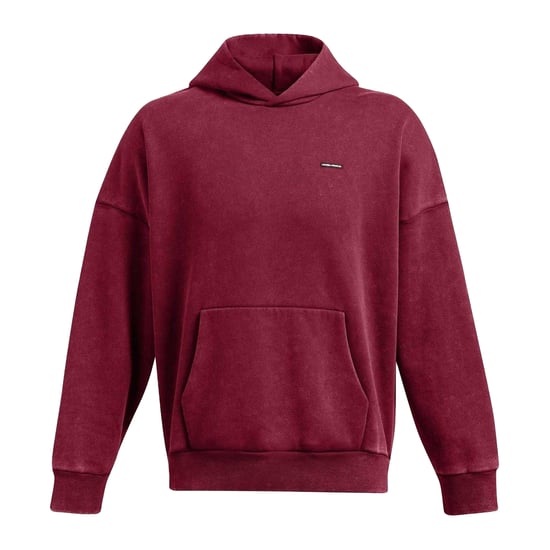 Under Armour - Kapuzenpullover für Herren, leger, Drop-Ärmel (Rot) - Image 2