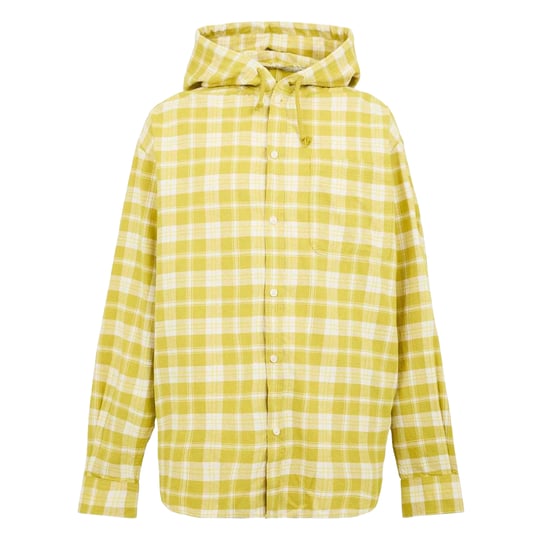 Diesel - Hemd für Herren/Damen Unisex, mit Kapuze, Regulär, Langärmlig (Gelb) - Image 2