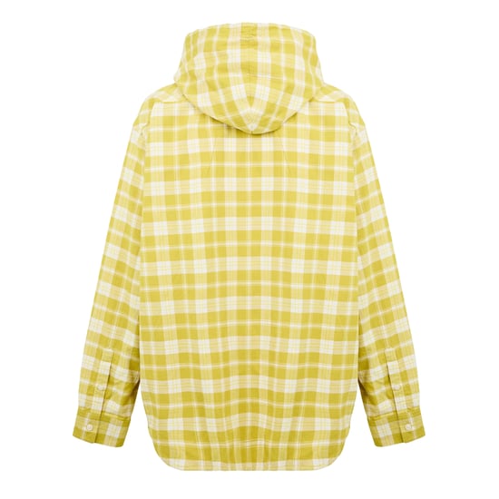 Diesel - Hemd für Herren/Damen Unisex, mit Kapuze, Regulär, Langärmlig (Gelb) - Image 3