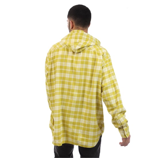 Diesel - Hemd für Herren/Damen Unisex, mit Kapuze, Regulär, Langärmlig (Gelb) - Image 4