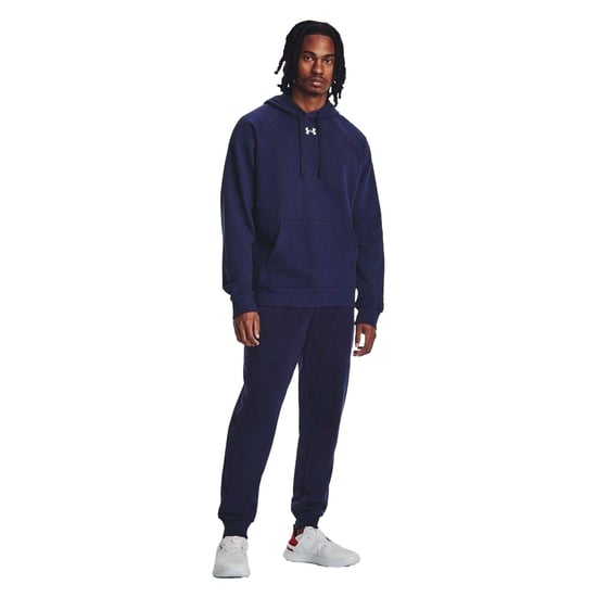Under Armour - Kapuzenpullover für Herren, Fleece (Mitternachtsblau) - Image 3