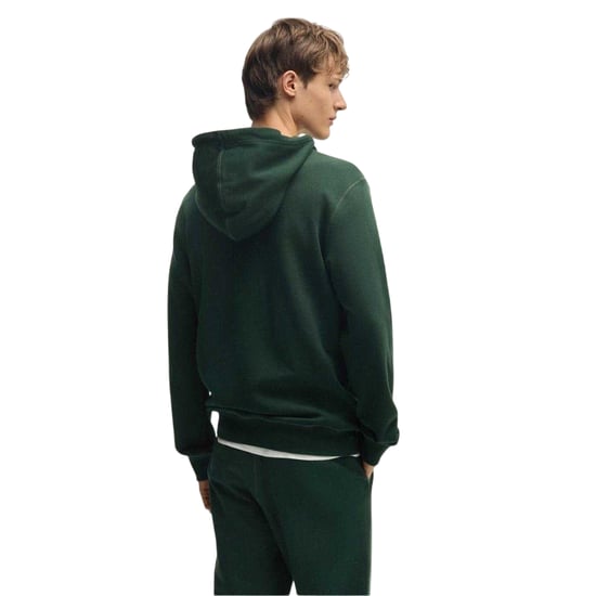 Boss - "Wetalk" Hoodie zum Überziehen für Herren (Grün) - Image 3