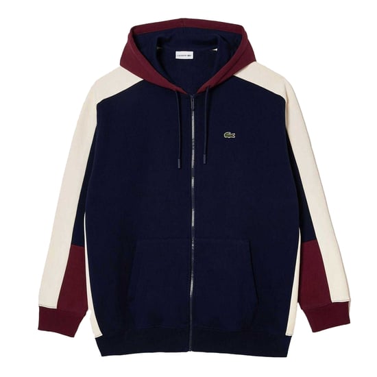 Lacoste - Hoodie mit durchgehendem Reißverschluss für Herren (Marine) - Image 2