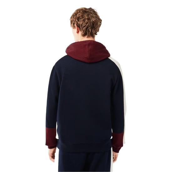 Lacoste - Hoodie mit durchgehendem Reißverschluss für Herren (Marine) - Image 3