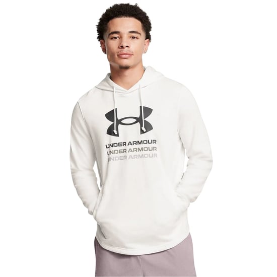Under Armour - "Rival Terry" Kapuzenpullover für Herren (Weiß) - Image 1