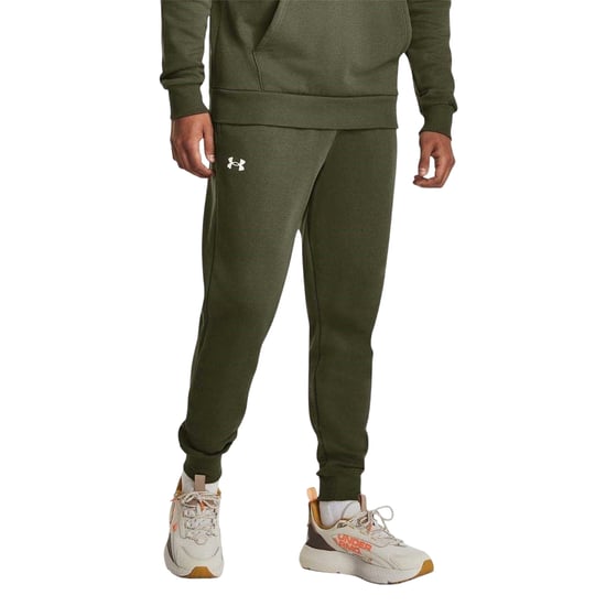 Under Armour - "Rival" Jogginghosen für Herren (Marine OD Grün) - Image 3