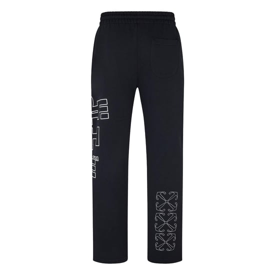 Off White - Trainingshose für Herren/Damen Unisex (Schwarz/Weiß) - Image 2