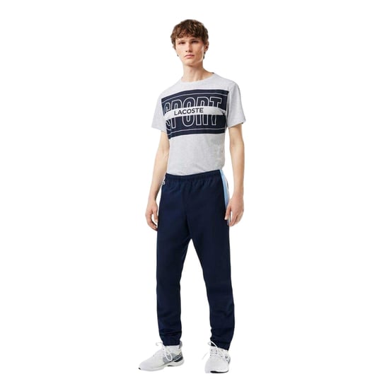 Lacoste - Jogginghosen für Herren (Dunkles Marineblau/Weiß) - Image 4
