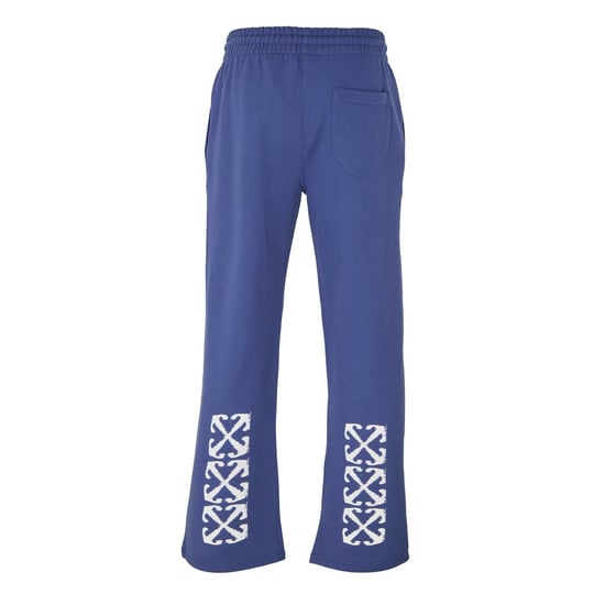 Off White - Trainingshose für Herren/Damen Unisex (Dunkelblau/Weiß) - Image 2