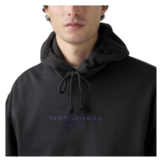Levis - Kapuzenpullover für Herren, leger (Grau) - Image 4