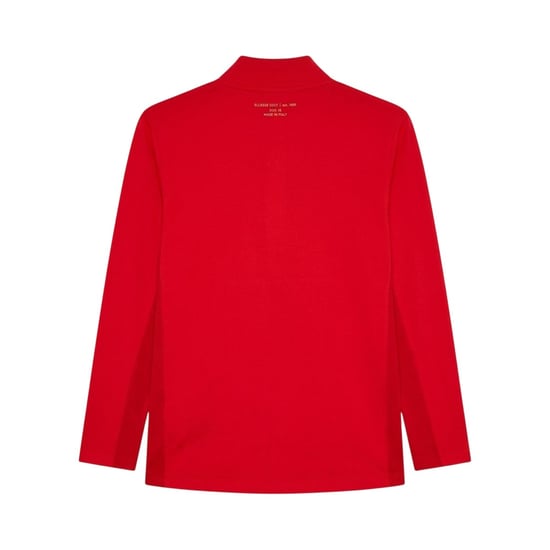 Ellesse - Sweatshirt für Herren, Reißverschluss, Emblem, Langärmlig (Rot) - Image 2