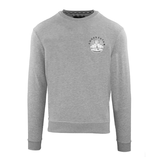 Aquascutum - Sweatshirt für Herren, Rundhalsausschnitt (Grau) - Image 1