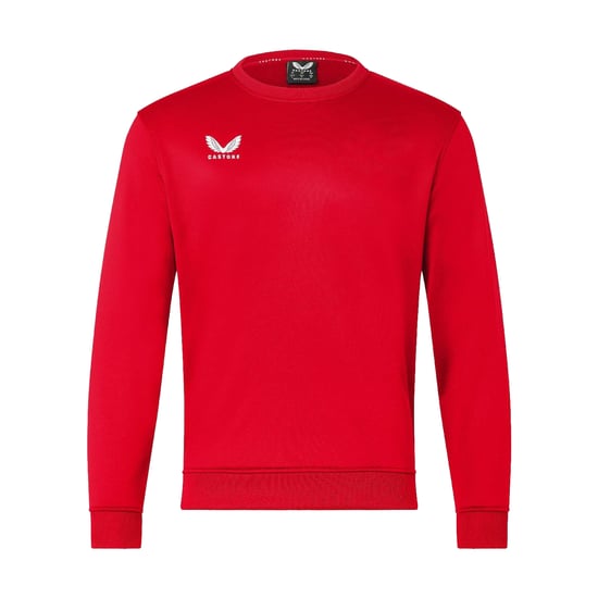 Castore - Sweatshirt für Herren, Rundhalsausschnitt (Rot) - Image 1