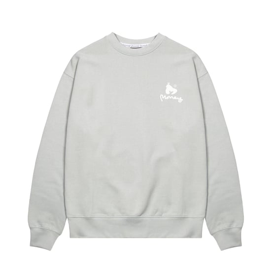 Money - "Combo" Sweatshirt für Herren/Damen Unisex, Rundhalsausschnitt, Baumwolle, Regulär (Babyblau) - Image 1
