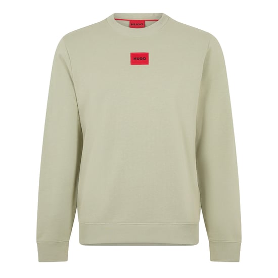 Hugo - "Diragol" Sweatshirt für Herren, Rundhalsausschnitt (Khakigrün) - Image 1