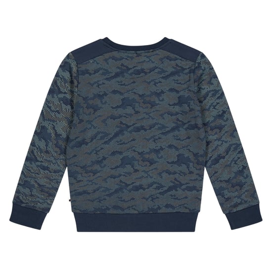 Farah - Sweatshirt für Kinder, Rundhalsausschnitt (Blau) - Image 2