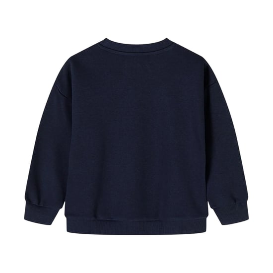 Minoti - Sweatshirt für Mädchen, Rundhalsausschnitt, Fleece (Dunkelblau) - Image 3