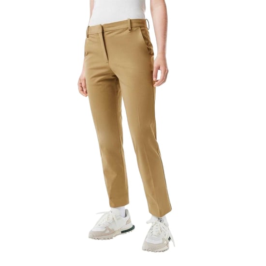 Lacoste - Chino für Damen (Hellbraun) - Image 1