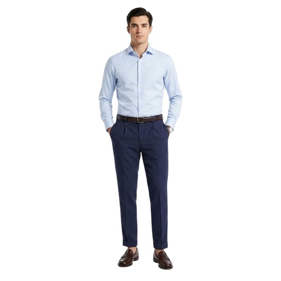 Boss - "Genius" Chino für Herren (Blau) - Image 1