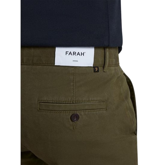 Farah - "Elm" Chino für Herren (Olivgrün) - Image 2