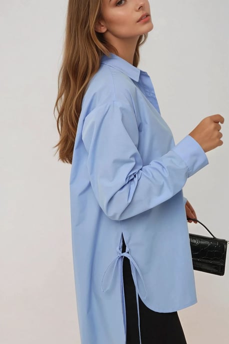 Langarmshirt mit Binde-Detail - Image 2