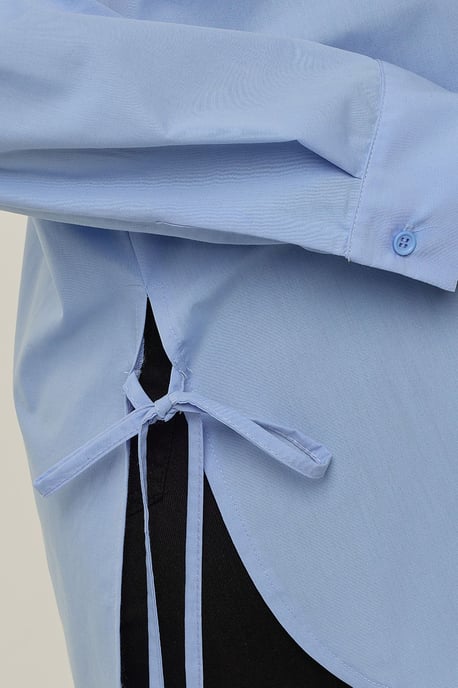 Langarmshirt mit Binde-Detail - Image 3