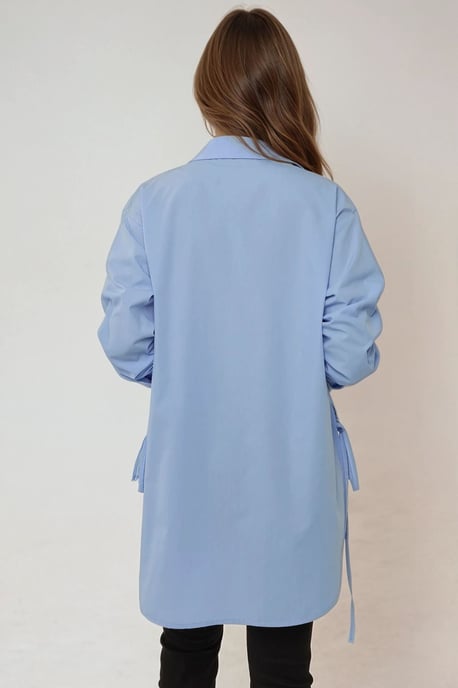 Langarmshirt mit Binde-Detail - Image 6