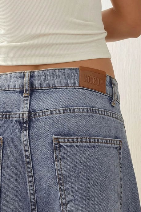 Mittlere Taille Barrel Jeans - Image 5