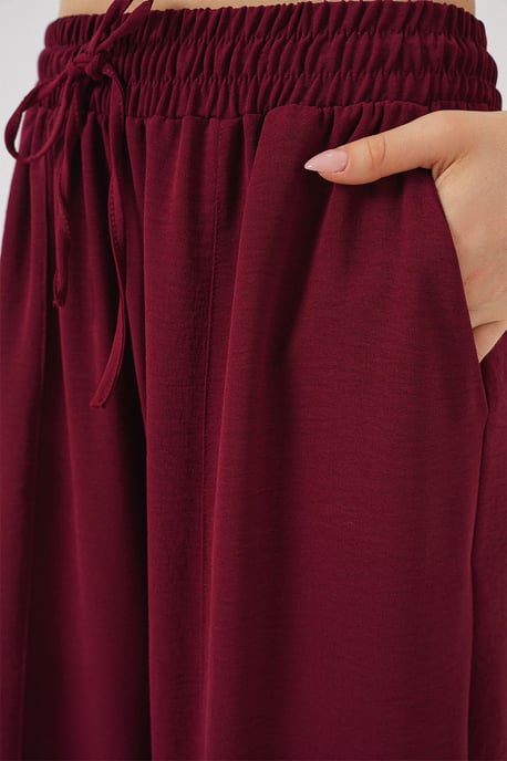 Strukturierte Salwar-Hosen mit Kordelzugbund - Image 5