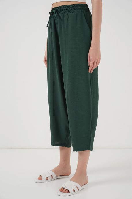 Strukturierte Salwar-Hosen mit Kordelzugbund - Image 4
