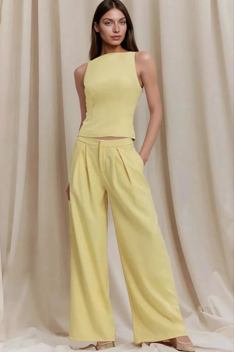 Faltenrockweite lange Hose - Image 3