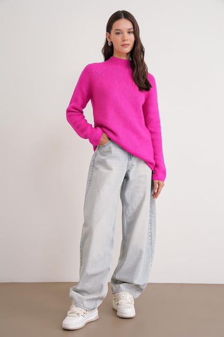 Strick-Halbkragenpullover - Image 3