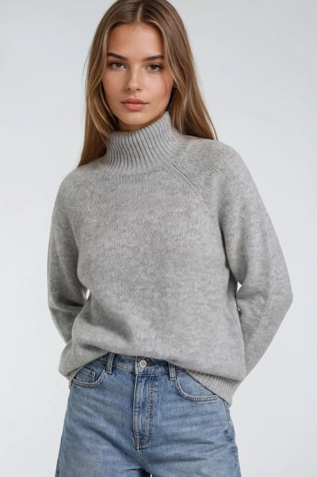 Strick-Halbkragenpullover - Image 3