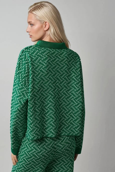 Muster-Pullover aus Strick - Image 2