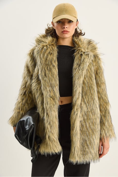 Faux-Fur-Mantel - Image 2